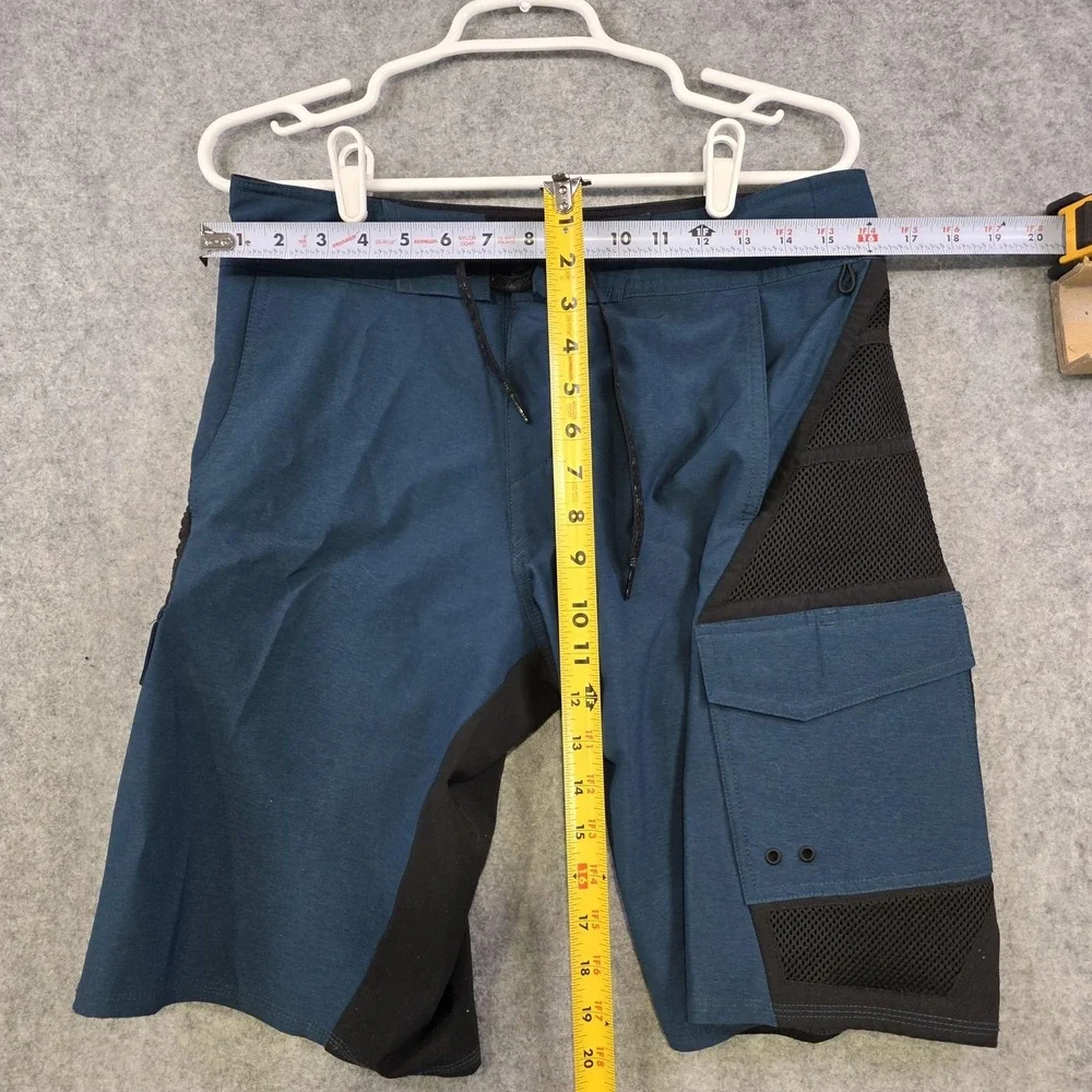Pelagic Swim Trunks Mens 30 Blue FX 90‎ Tactical Board Shorts Offshore Fishing